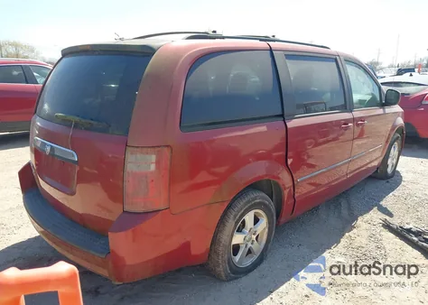 2008 Dodge Grand Caravan Sxt из США, поврежденный, VIN 2D8HN54P68R840098
